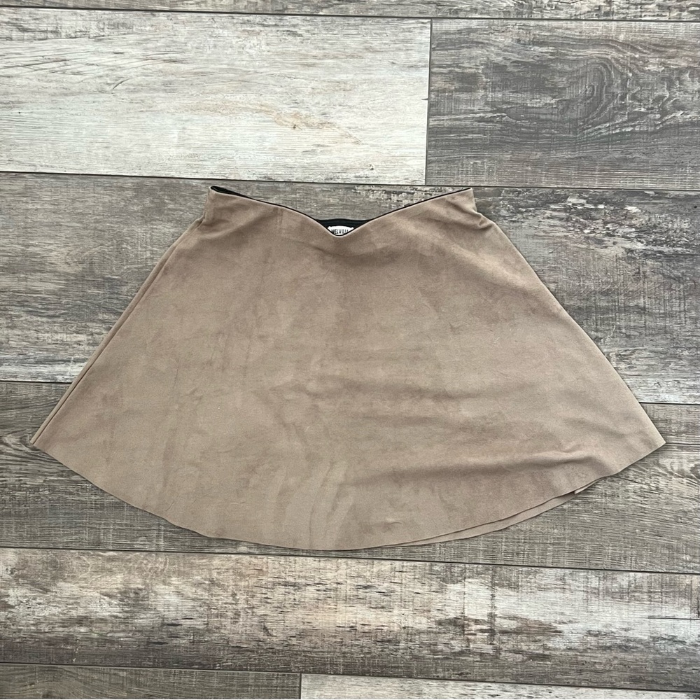Brandy Melville O/S Faux Suede Skirt